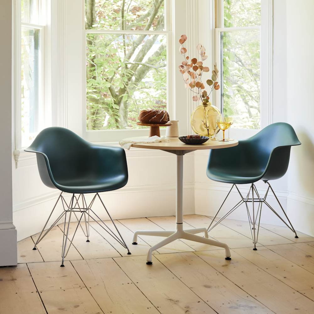 OE1 Table, Trolleys and Cosm Chair in Geoff's studio