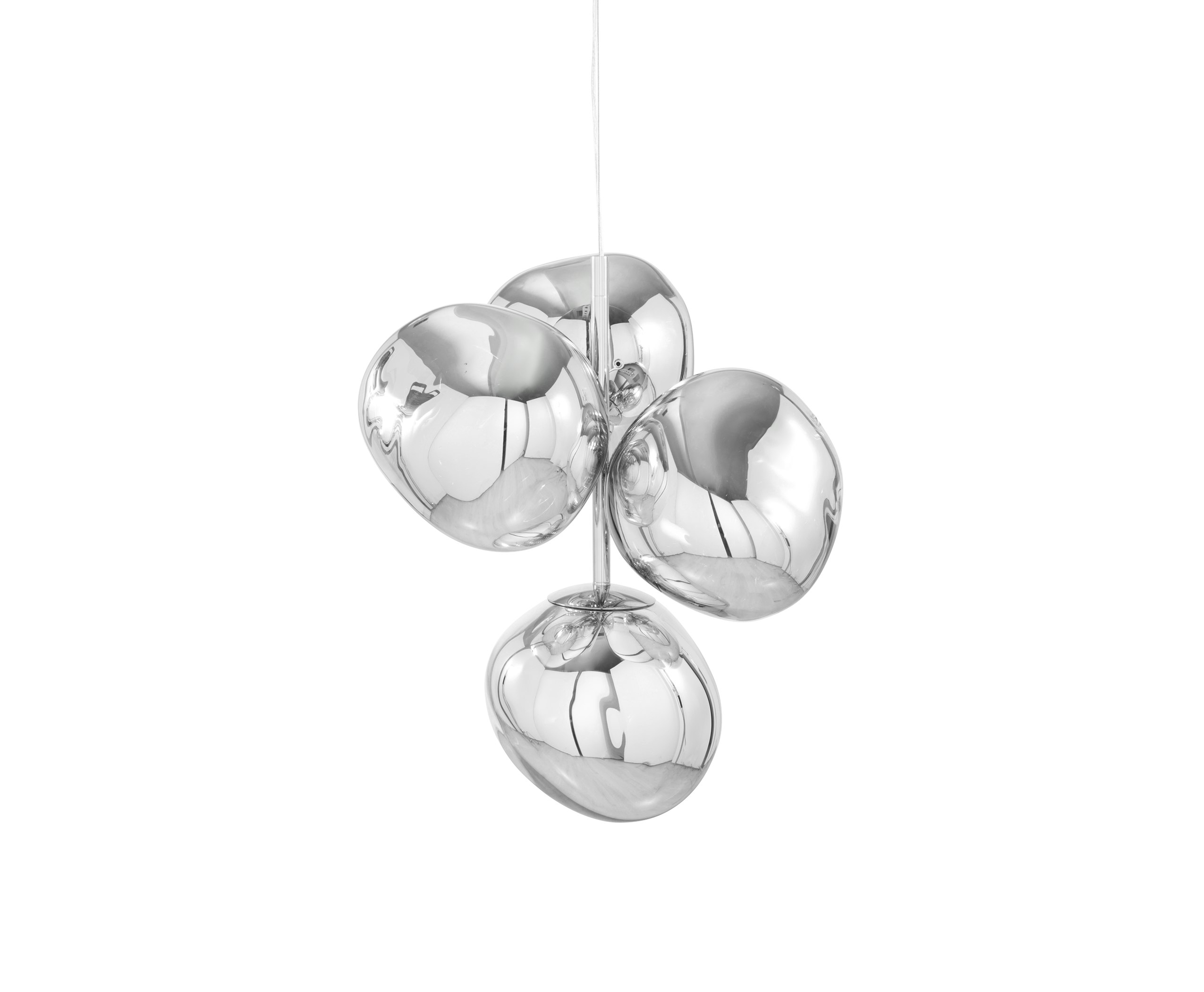 Melt Chandelier Mini - Silver