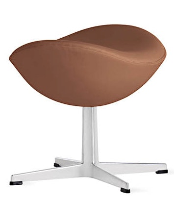 Egg Footstool, Leather