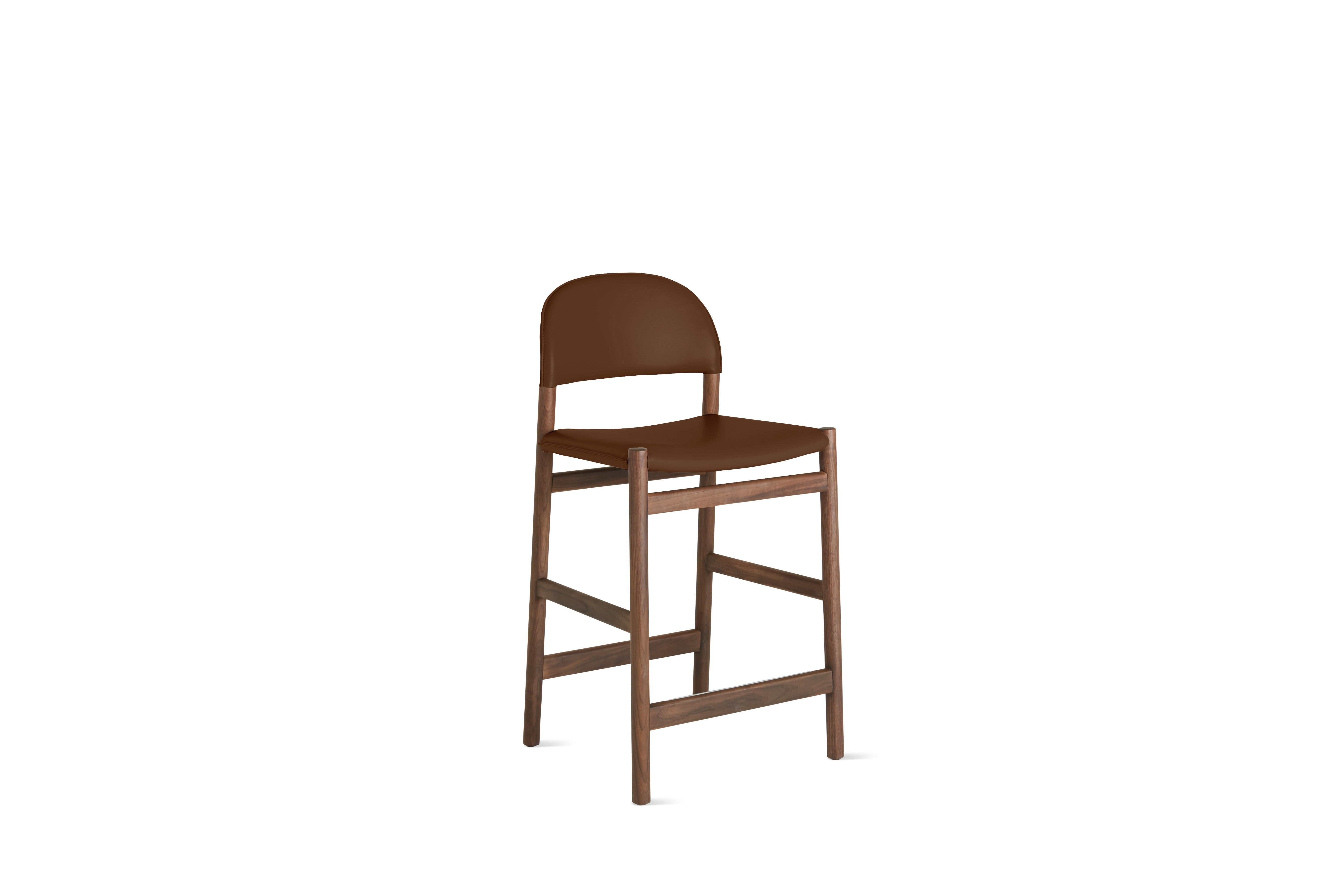Kin High Back Counter Stool