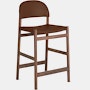Kin High Back Counter Stool