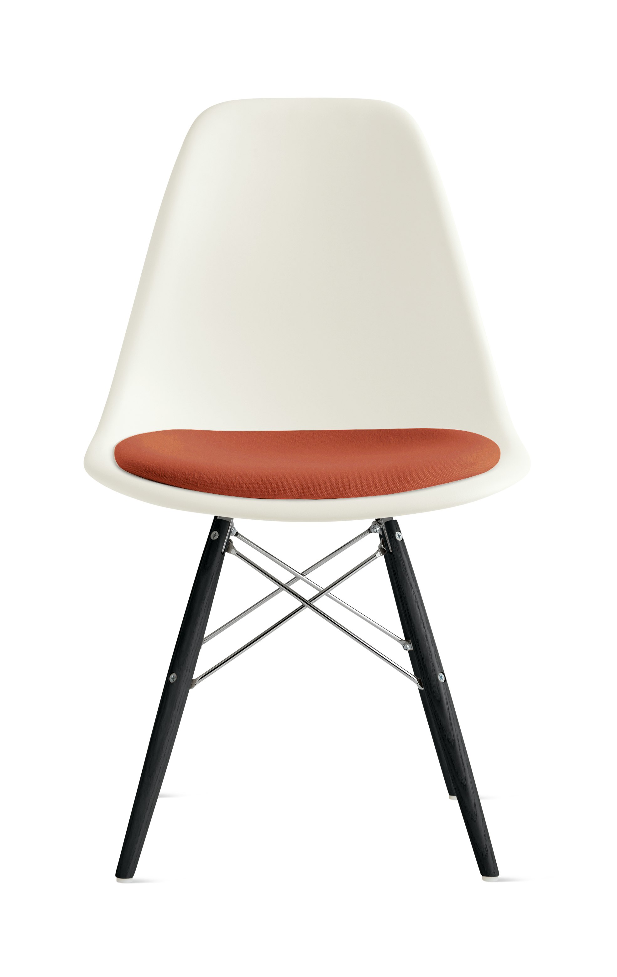 Eames Recycled Plastic Side Chair with Seat Pad