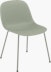 Fiber Dining Chair - Side Chair,  Recycled Plastic,  Dusty Green,  Dusty Green