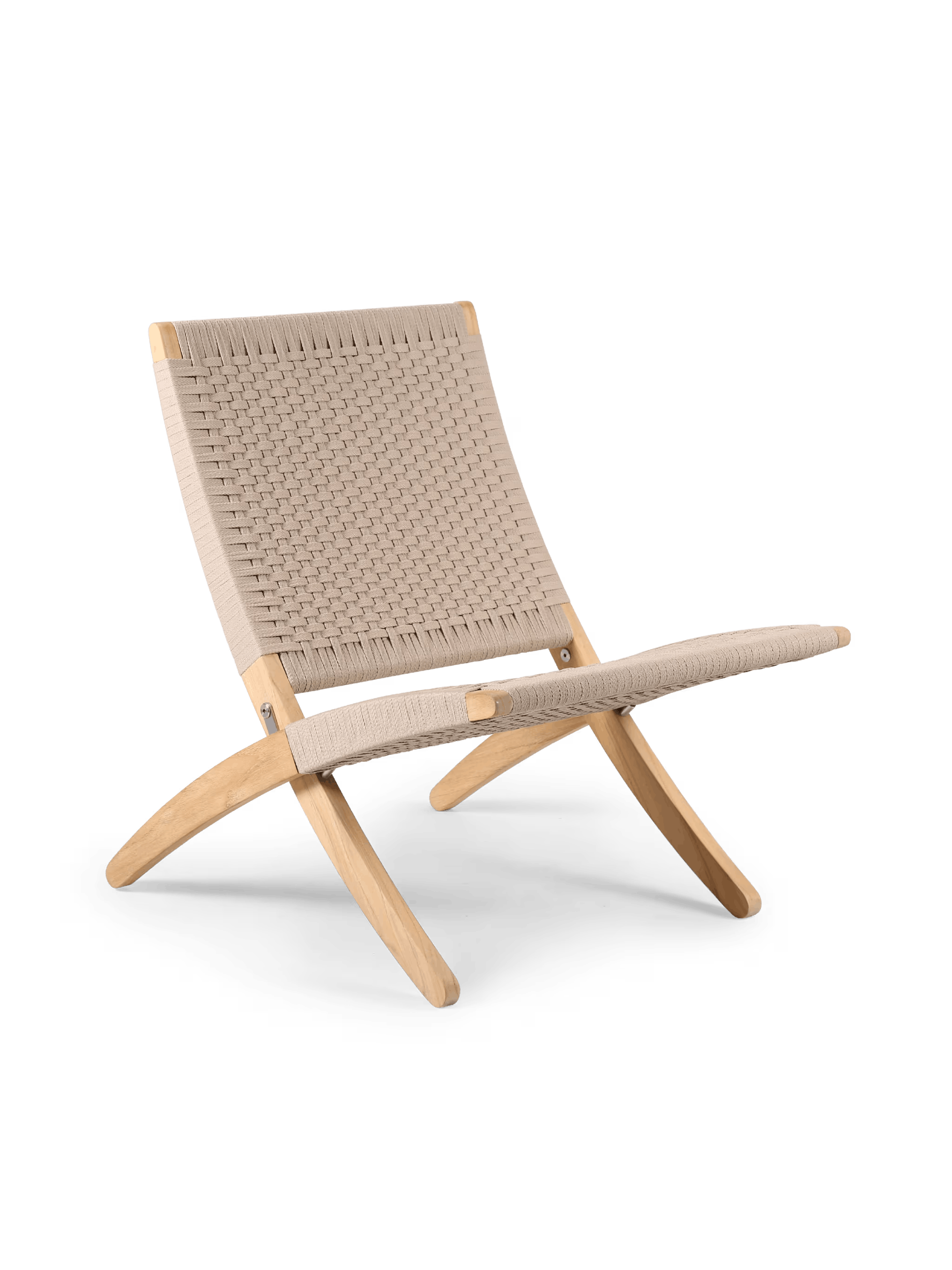 Cuba Outdoor Lounge Chair in Sesame