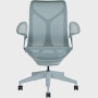 Cosm Task Chair Mid Back Leaf Arm