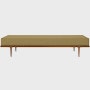 Nelson Daybed - Standard,  Walnut,  Isa,  Plains,  Taper