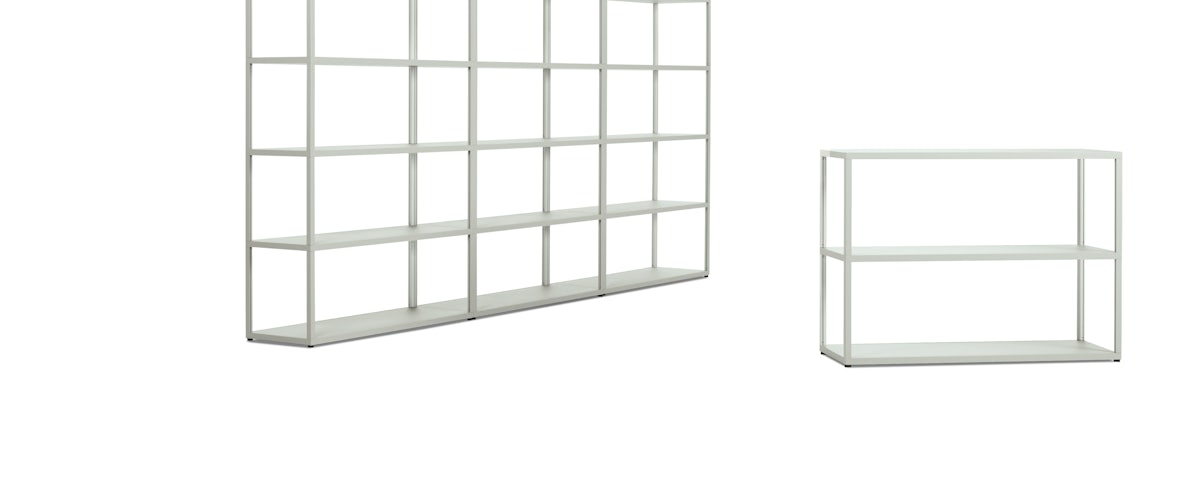 New Order Set - Low Single Bookshelf and High Triple Bookshelf