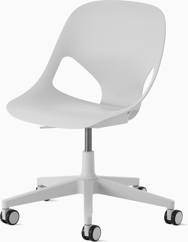 Angle view of Zeph Chair in alpine