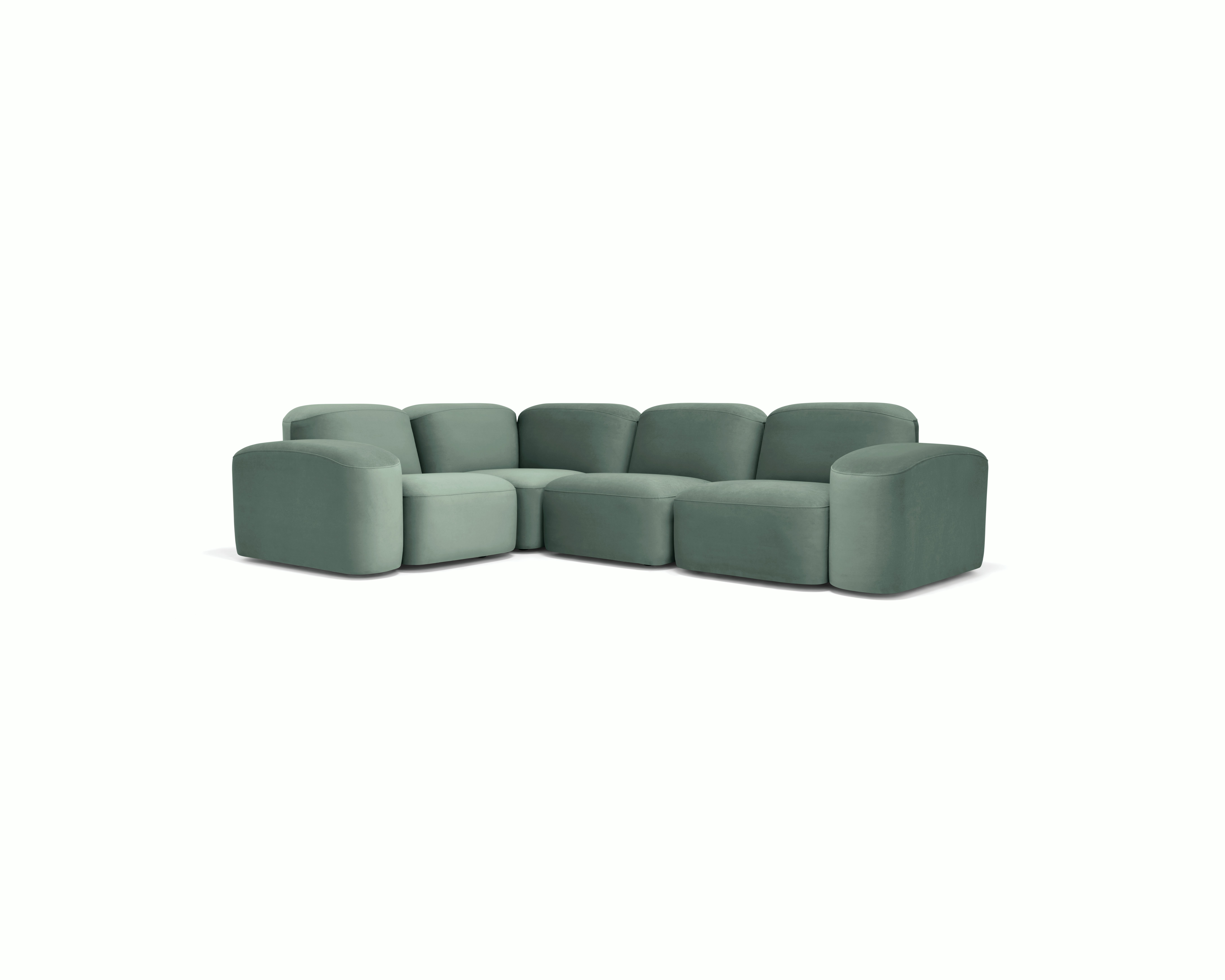 Muse Four Seat Corner Sectional