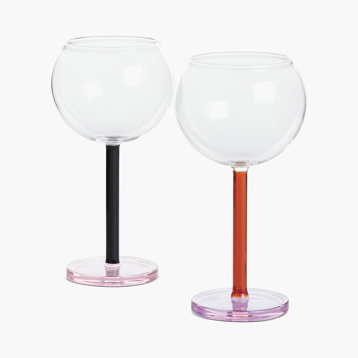 Bilboquet Wine Glasses, Set of 2 Bilboquet Wine Glasses, Set of 2
