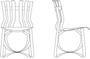 Gehry Hat Trick Side Chair