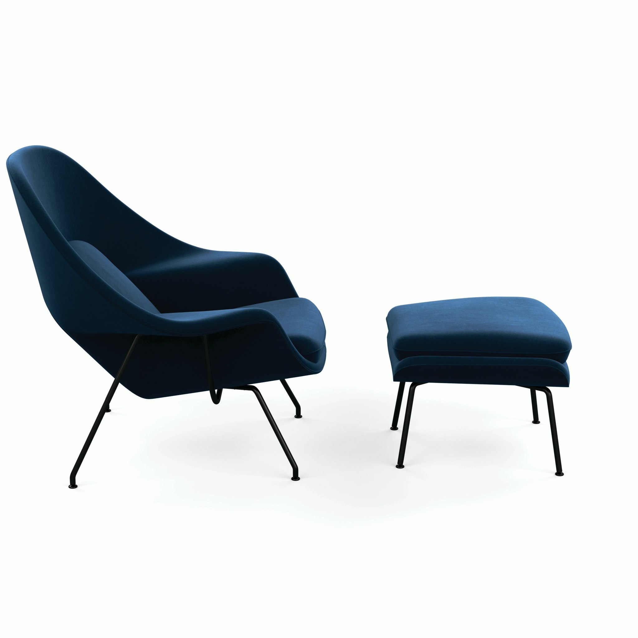 Womb Chair and Ottoman