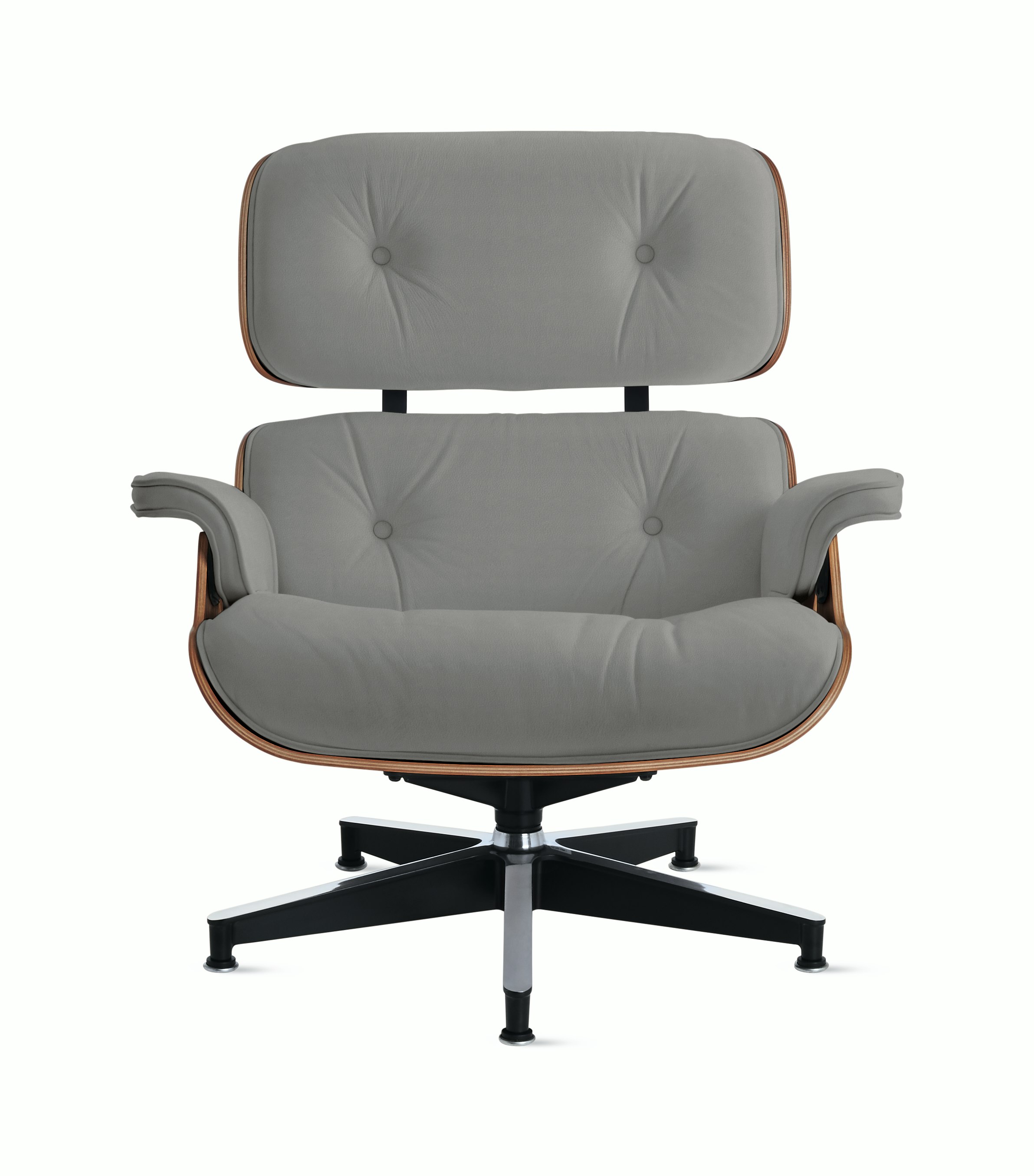 Eames Lounge Chair in Prone and Stow leathers