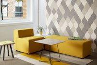 Rockwell Unscripted occasional table with k. lounge shared space