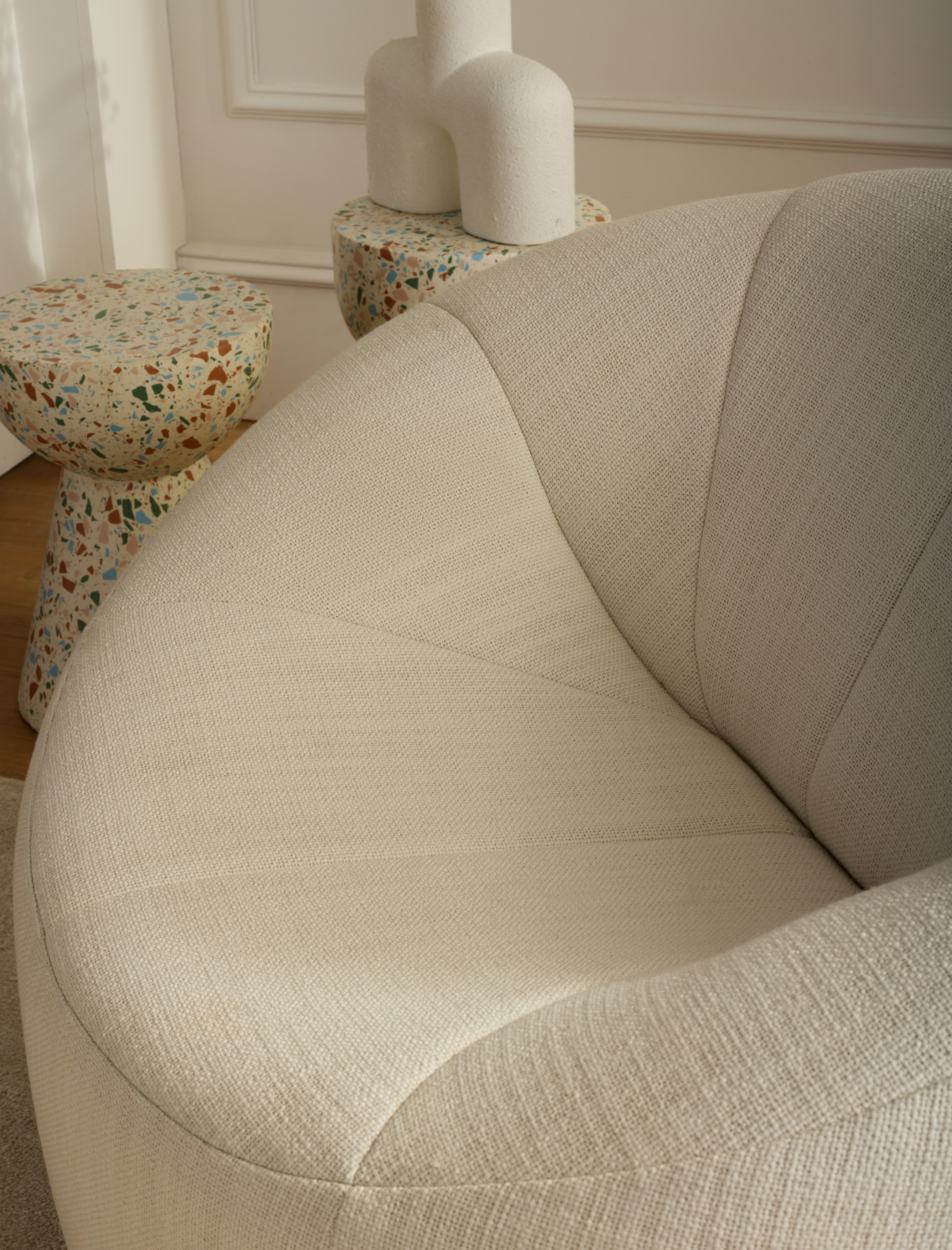 Pumpkin Swivel Chair 