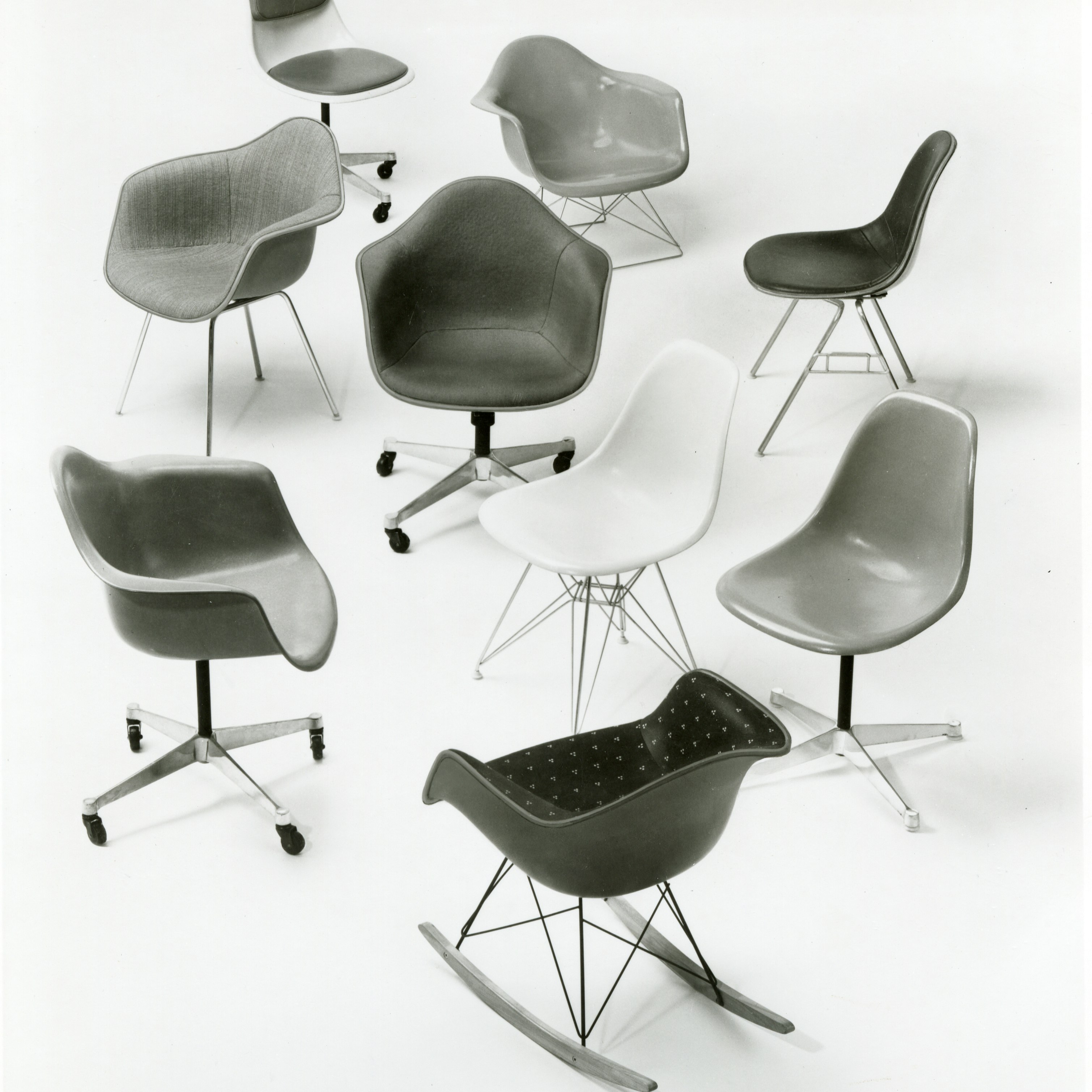 Eames Fiberglass Shell Chair