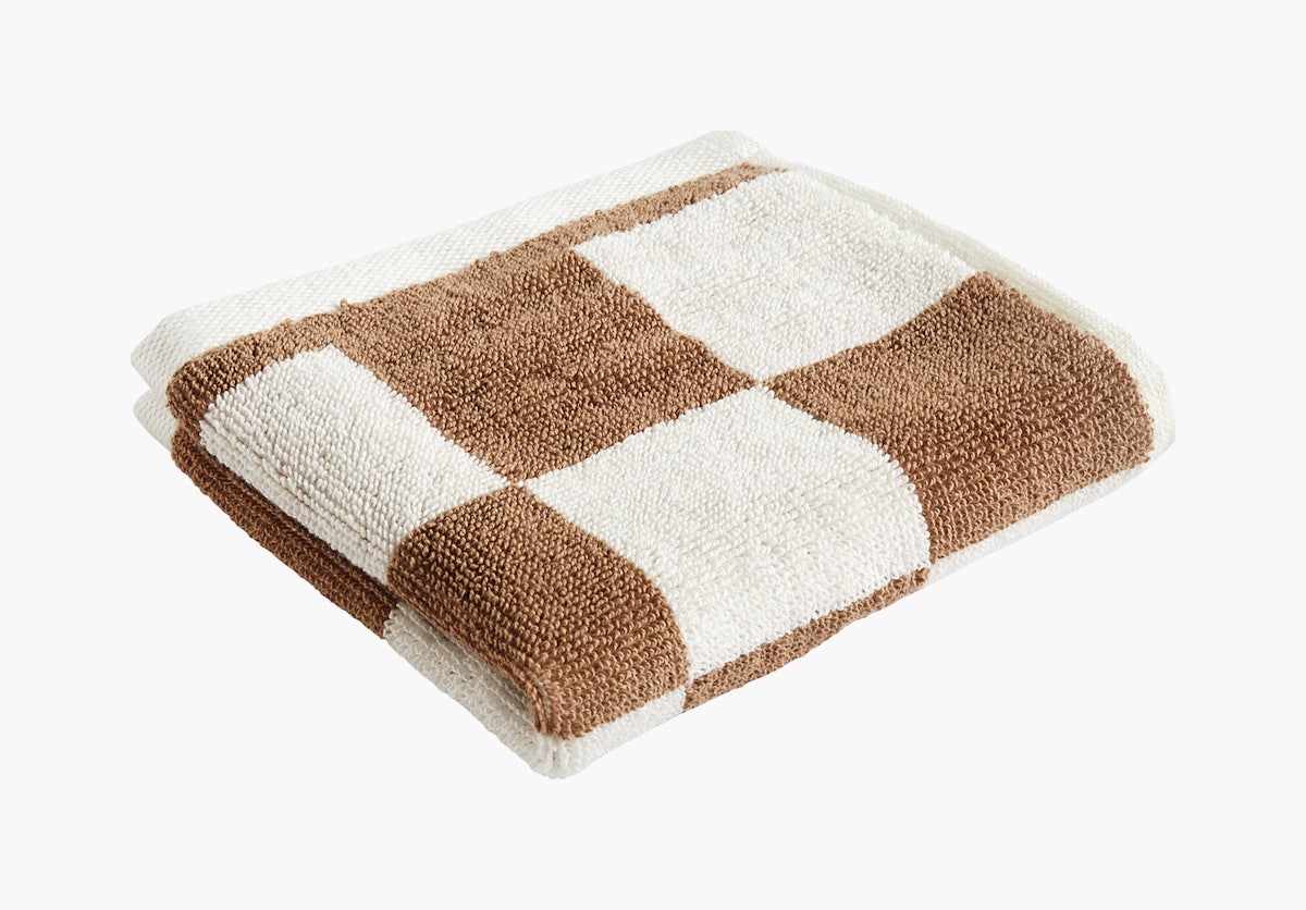 DWR Waffle Terry Towel, Grey, Hand at Design Within Reach