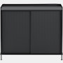 Enfold Sideboard tall mono black front