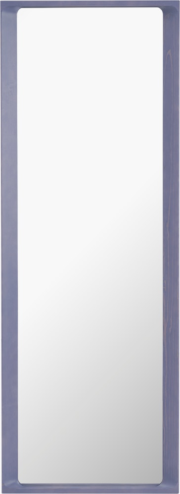 Arced Mirror, Large in Light Lilac