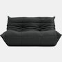 TOGO Loveseat - Opera Leather,  nightfall