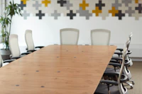 Rockwell Unscripted Library Table Life ergonomic chair Conference Room