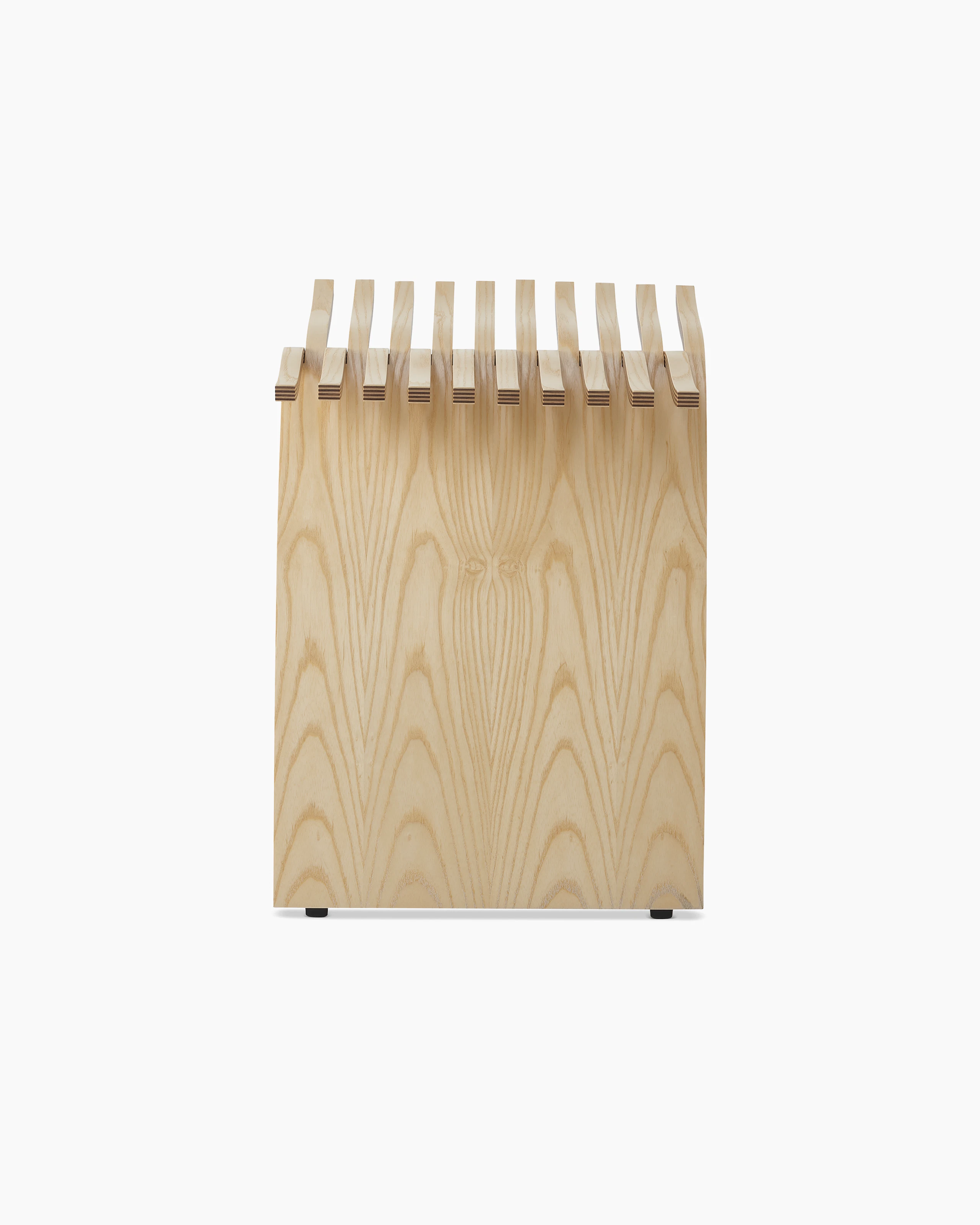A Capelli Stool viewed from the side