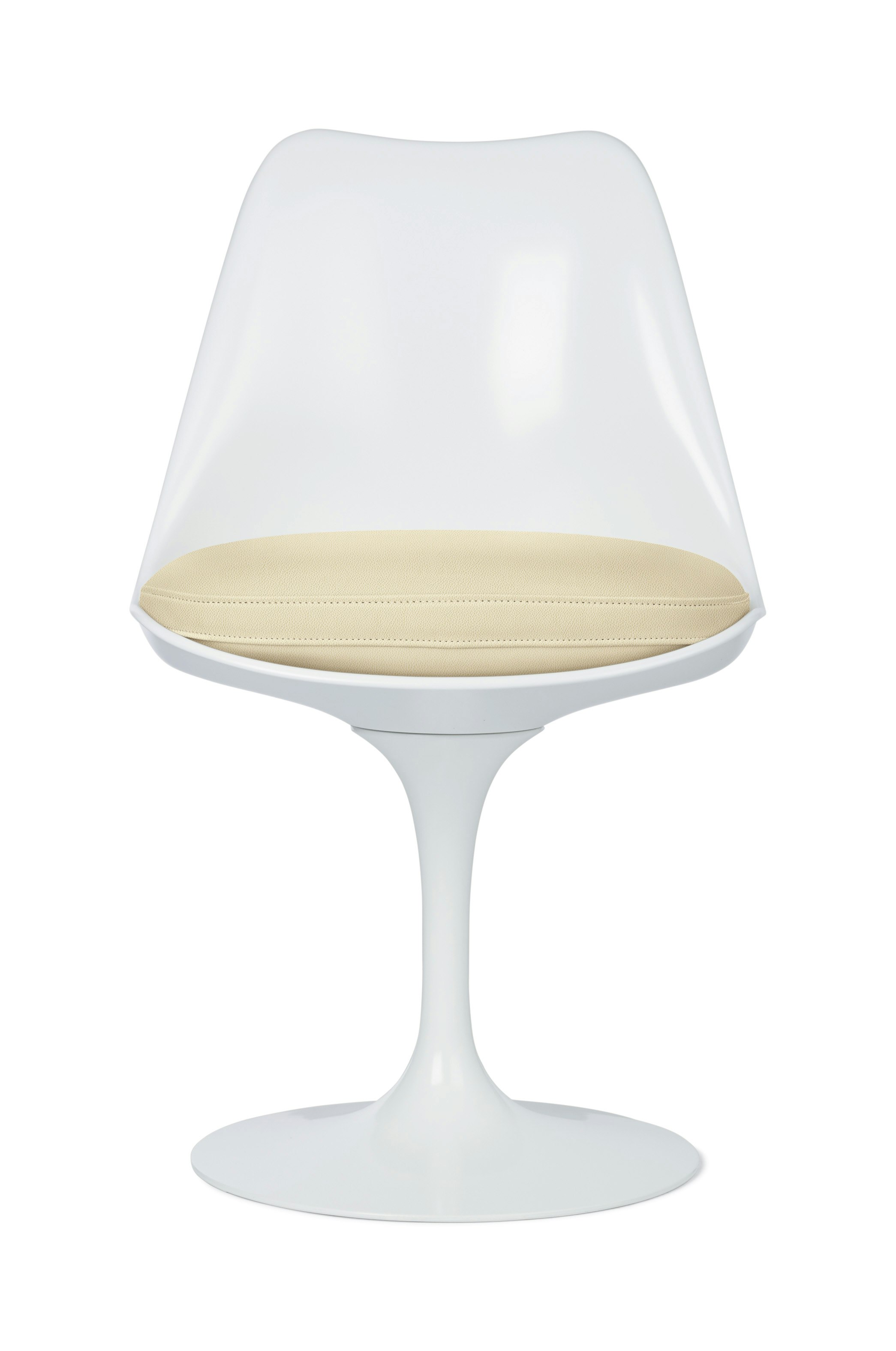 Saarinen Tulip Side Chair, Upholstered Seat