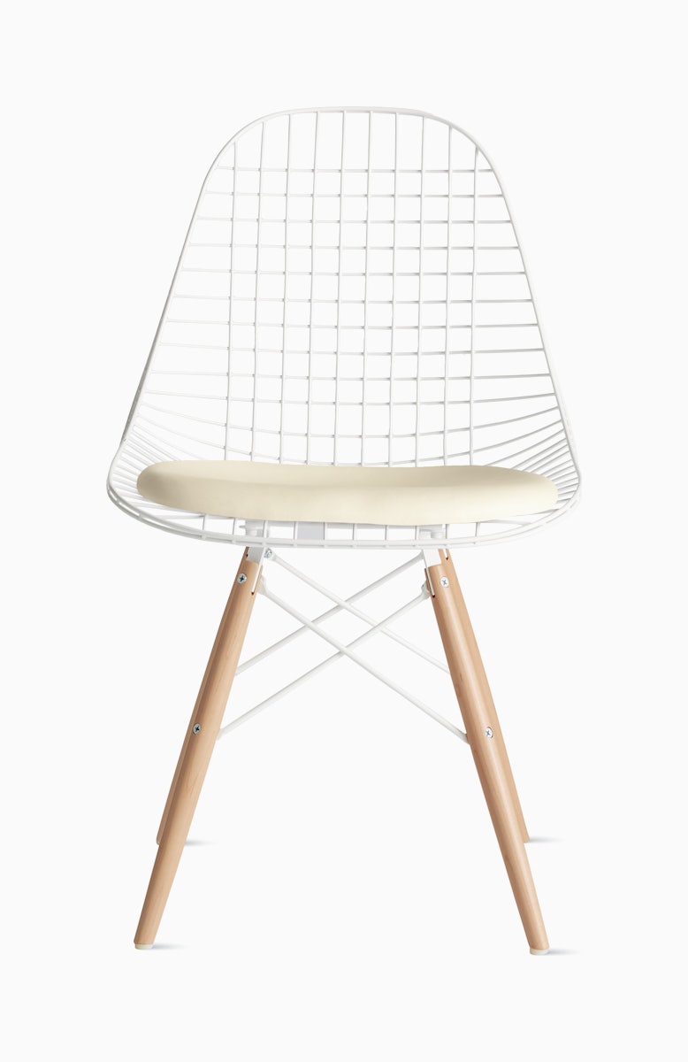 Eames Wire Chair, with Seat Pad