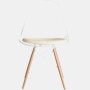 Eames Dowel-Leg Wire Chair with Seat Pad (DKW.5)