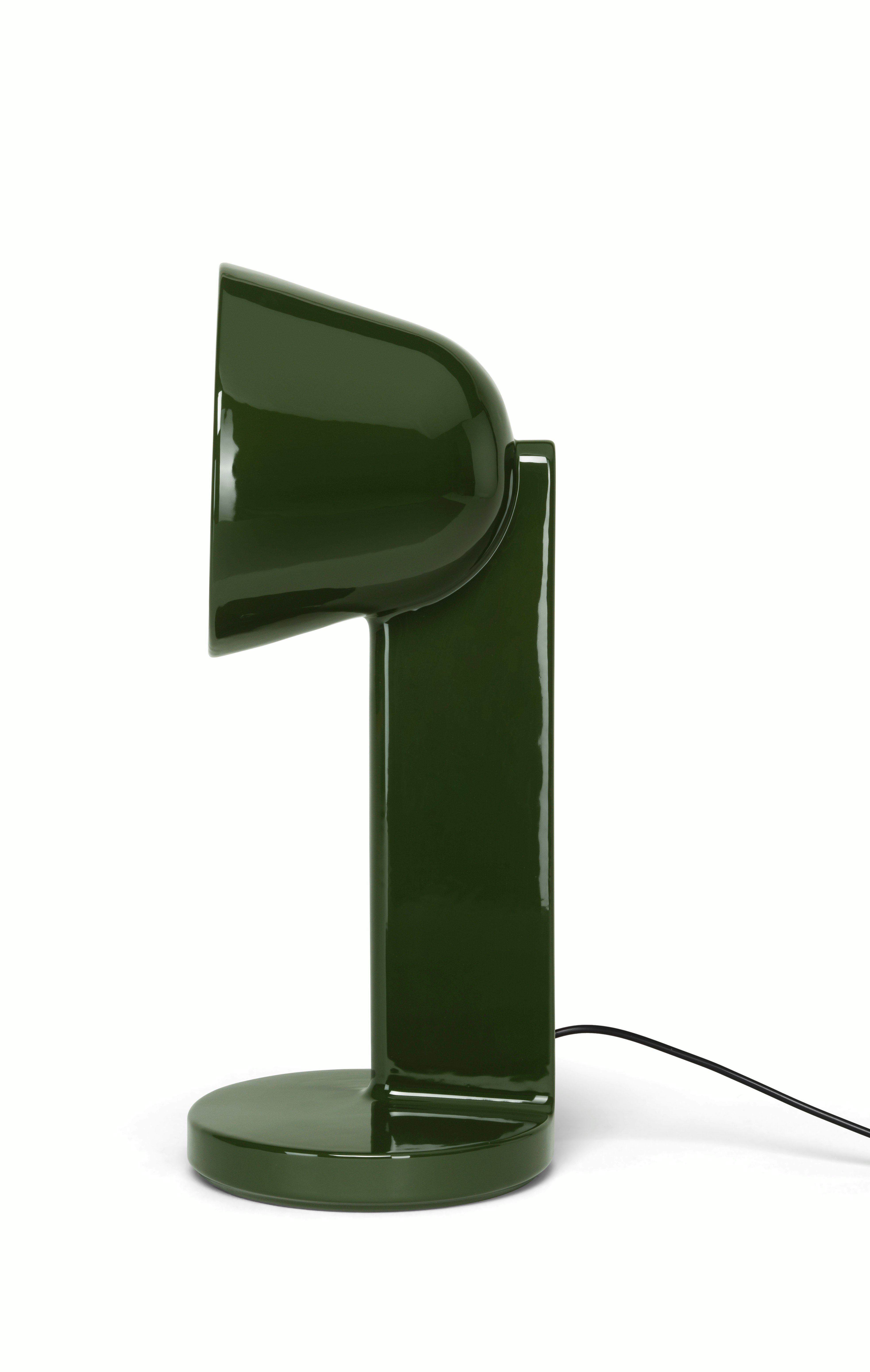 Ceramique Table Lamp - Side, Ceramic, Green