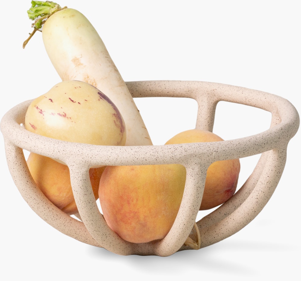 Prong Bowl, Medium, Sand