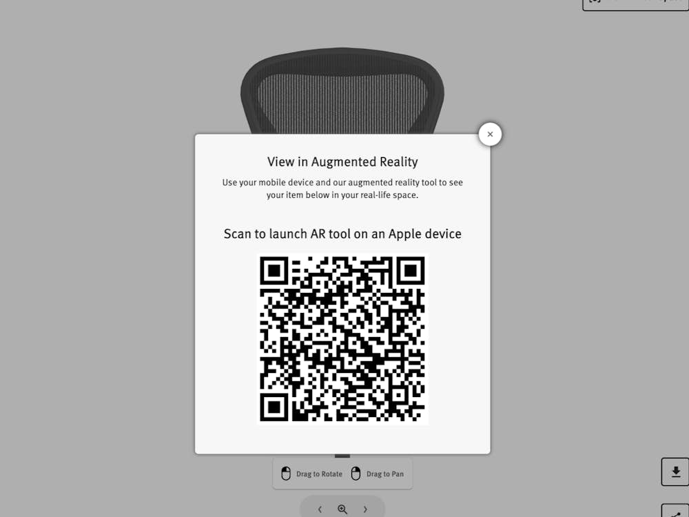 HM AR Landing Page image