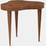 Rohde Paldao Table in Walnut burl front view