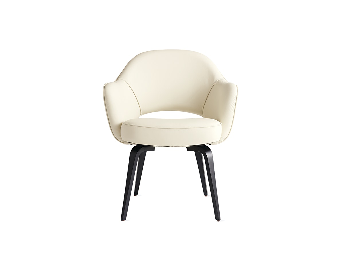 Saarinen Executive Armchair with Wood Legs