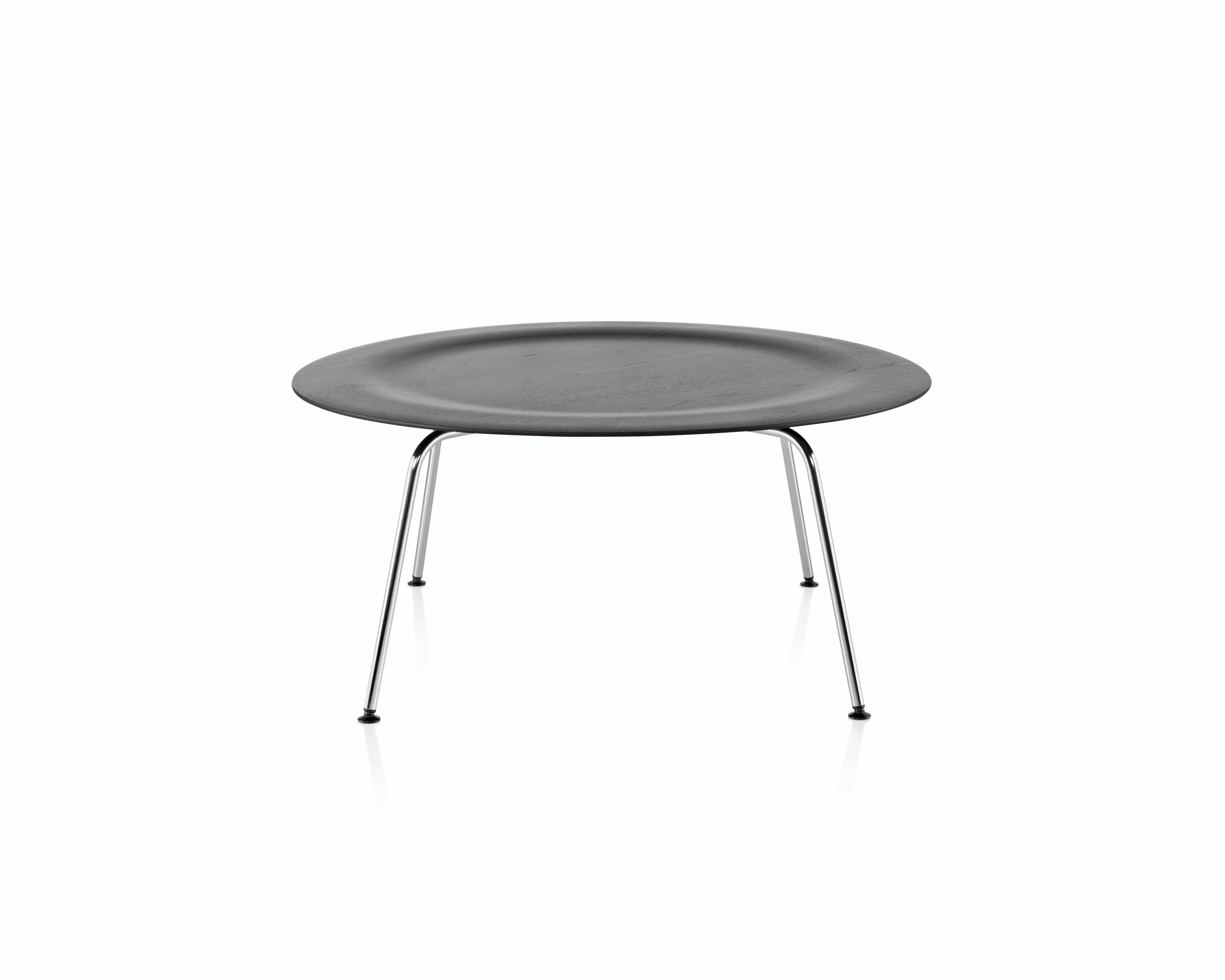 Eames Molded Plywood Coffee Table Metal Base