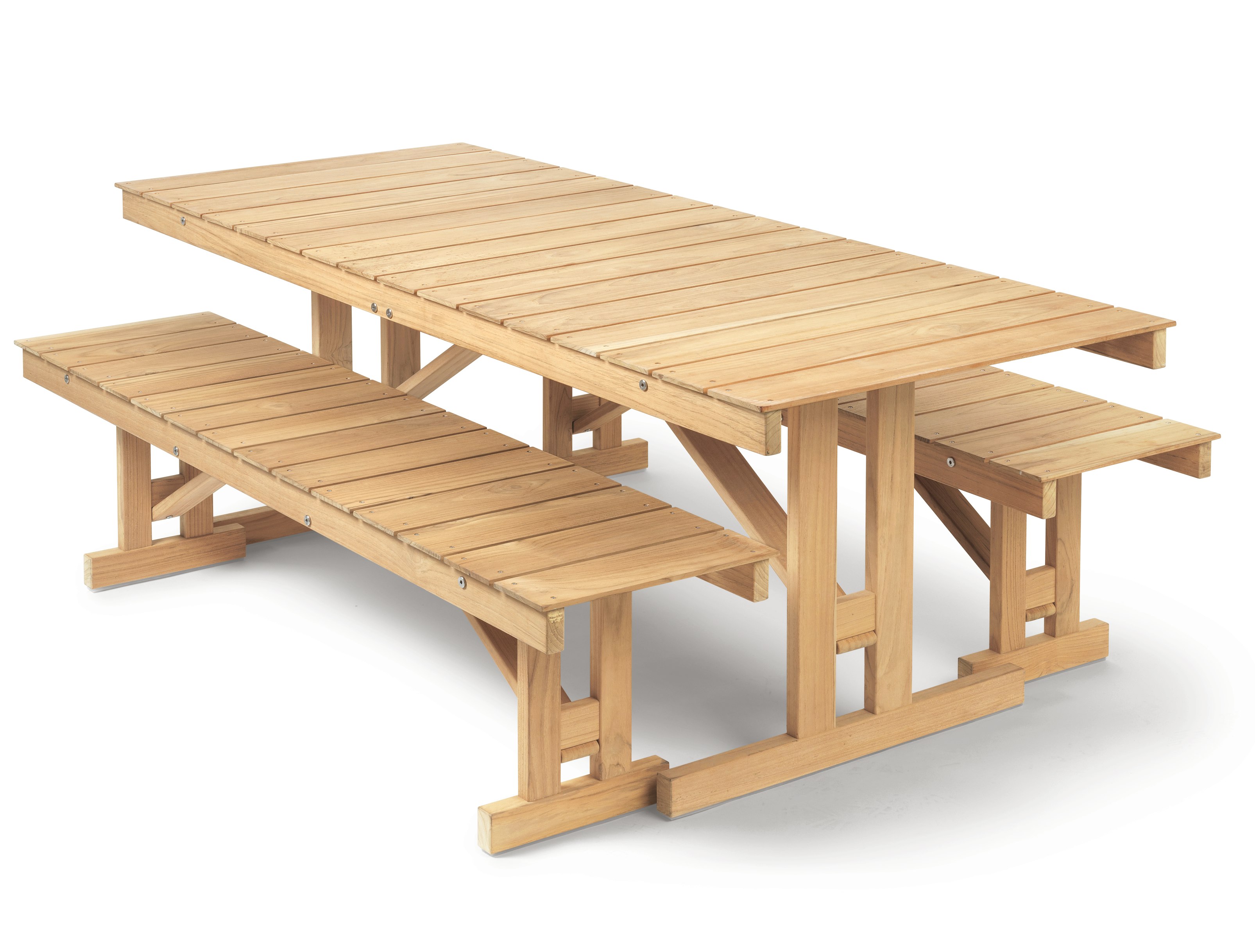 folding deck bench