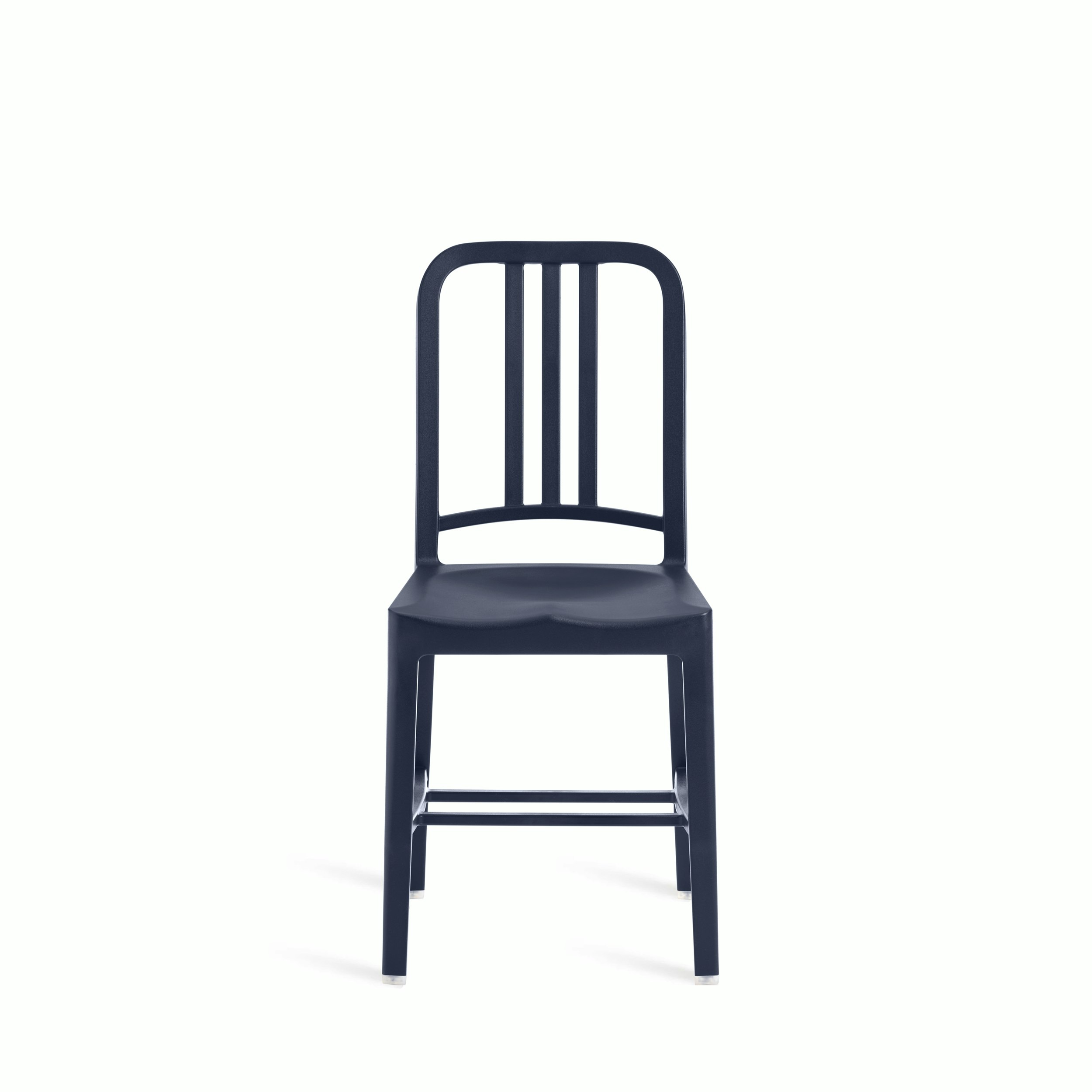 111 Navy Chair - Side Chair, Dark Blue
