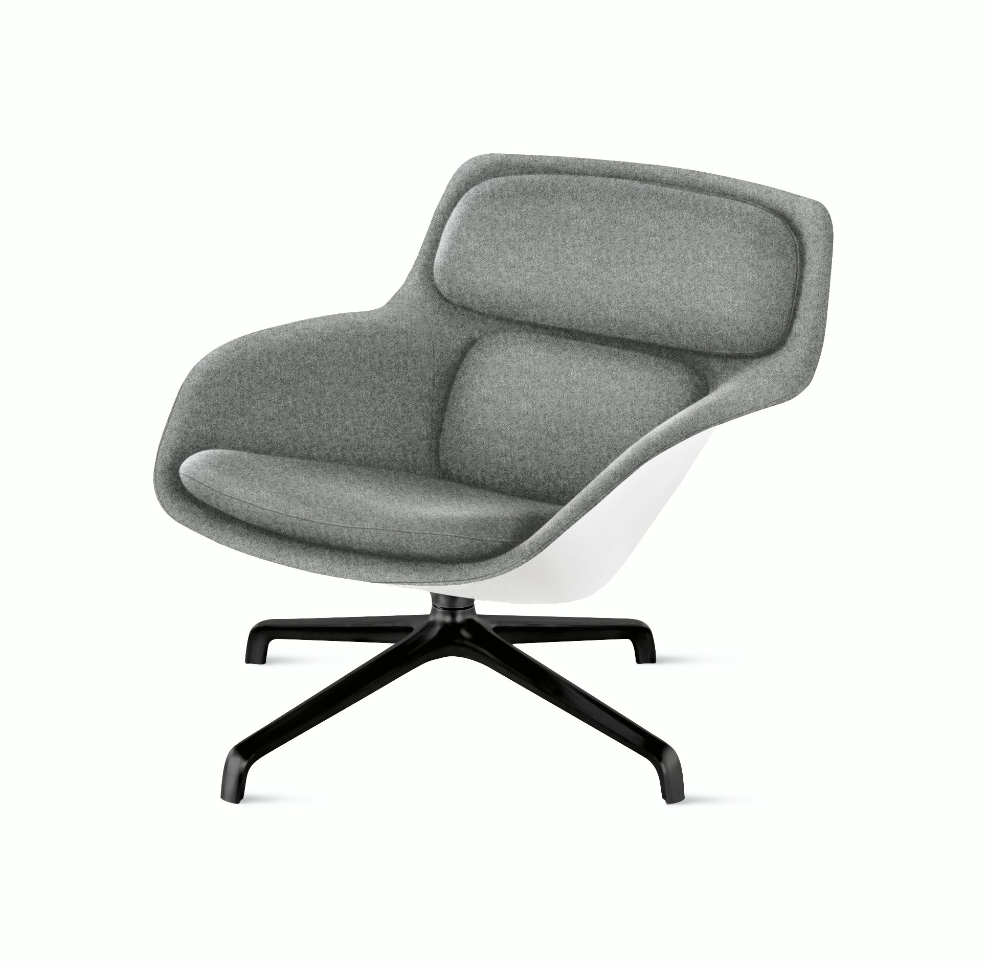 Striad Lounge Chair, Mid Back