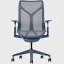 A nightfall mid-back Cosm Chair with height adjustable arms.