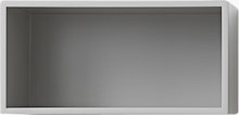 Mini Stacked Storage Module, Small\FINISH: Light Grey with Light Grey Backboard