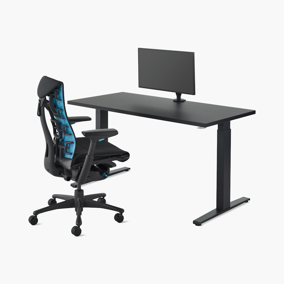 The Perfect Blend of Style and Functionality: Unleashing the Power of the Herman Miller Logitech Desk!