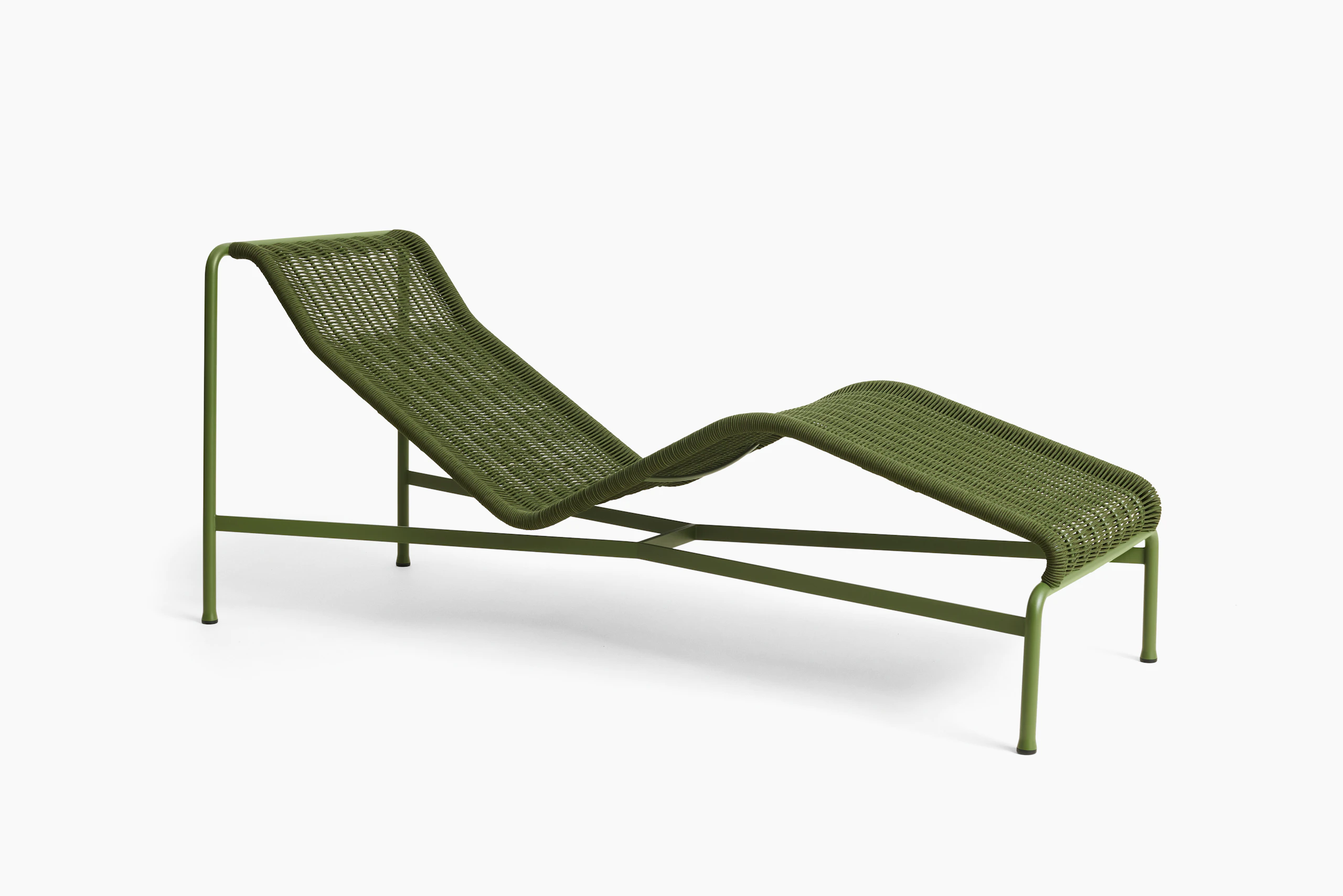 Palissade Cord Chaise Lounge - Olive
