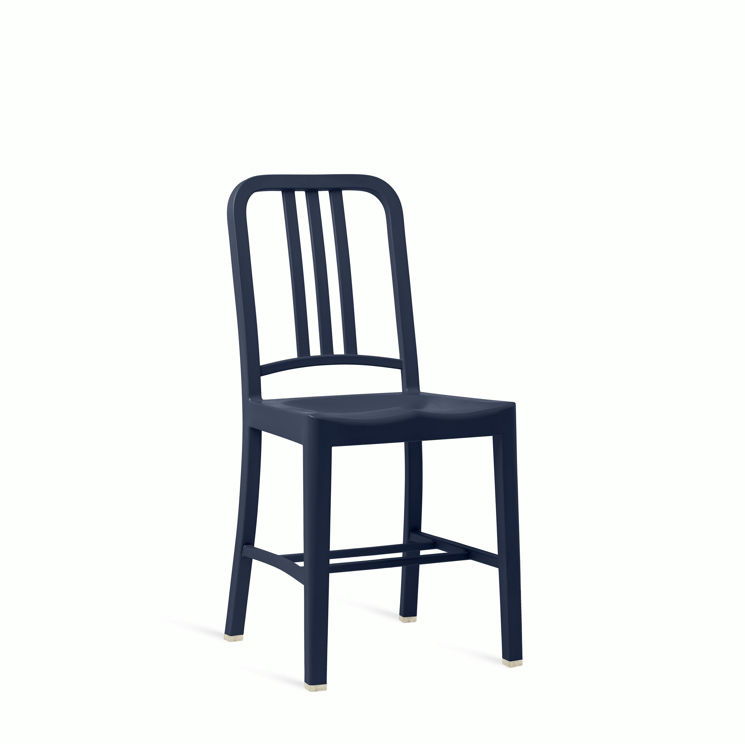 111 Navy Chair - Side Chair, Dark Blue