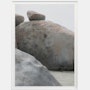 Stacked No. 6688 by Cas Friese,  30 x 40,  White Frame