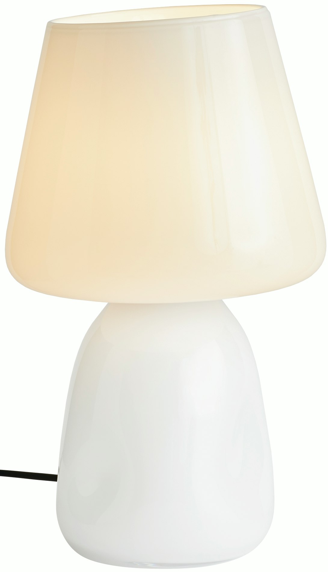 home opal glass touch table lamp