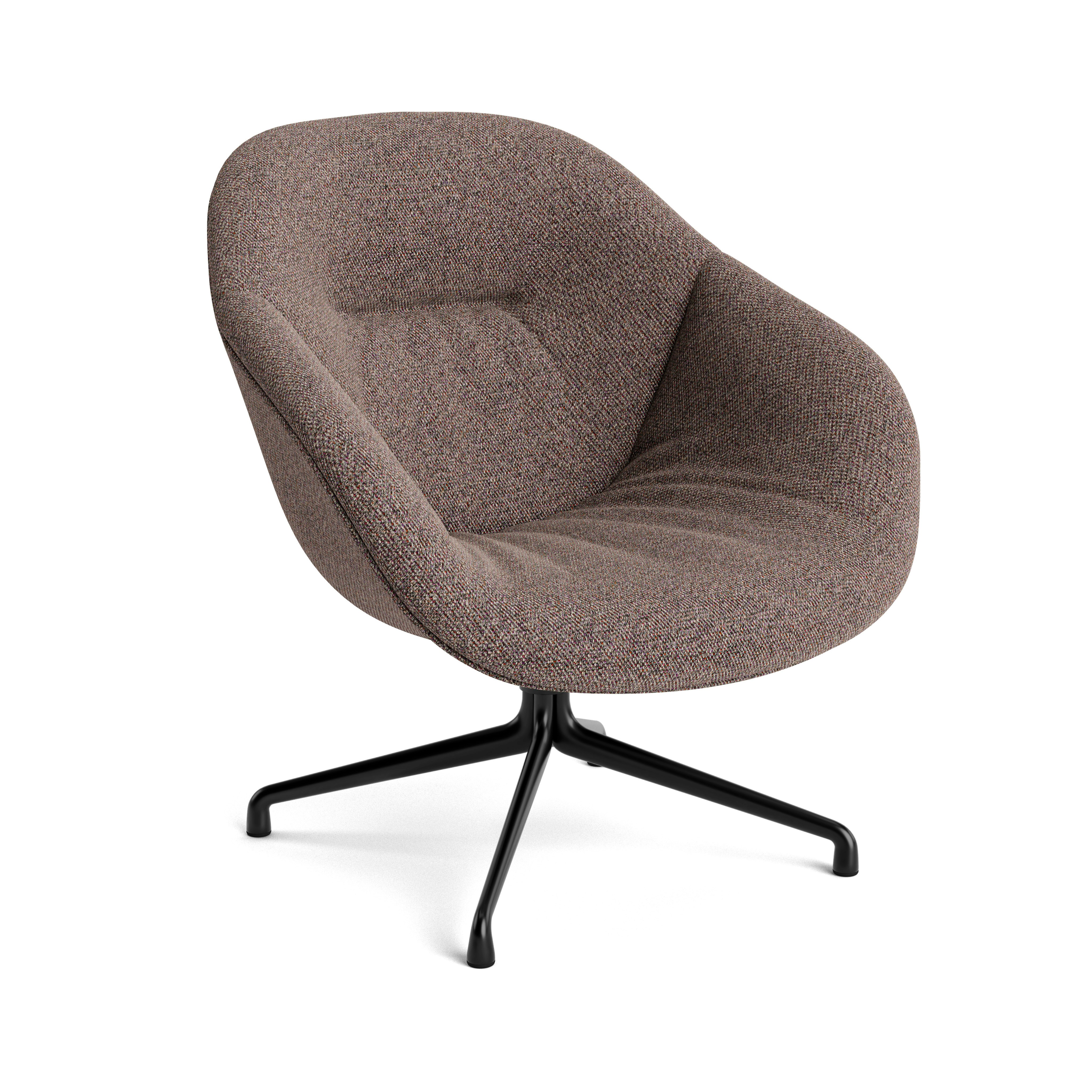 AAL 81 Swivel Chair, Low Back - Soft, Loft, 103 Asphalt, Black