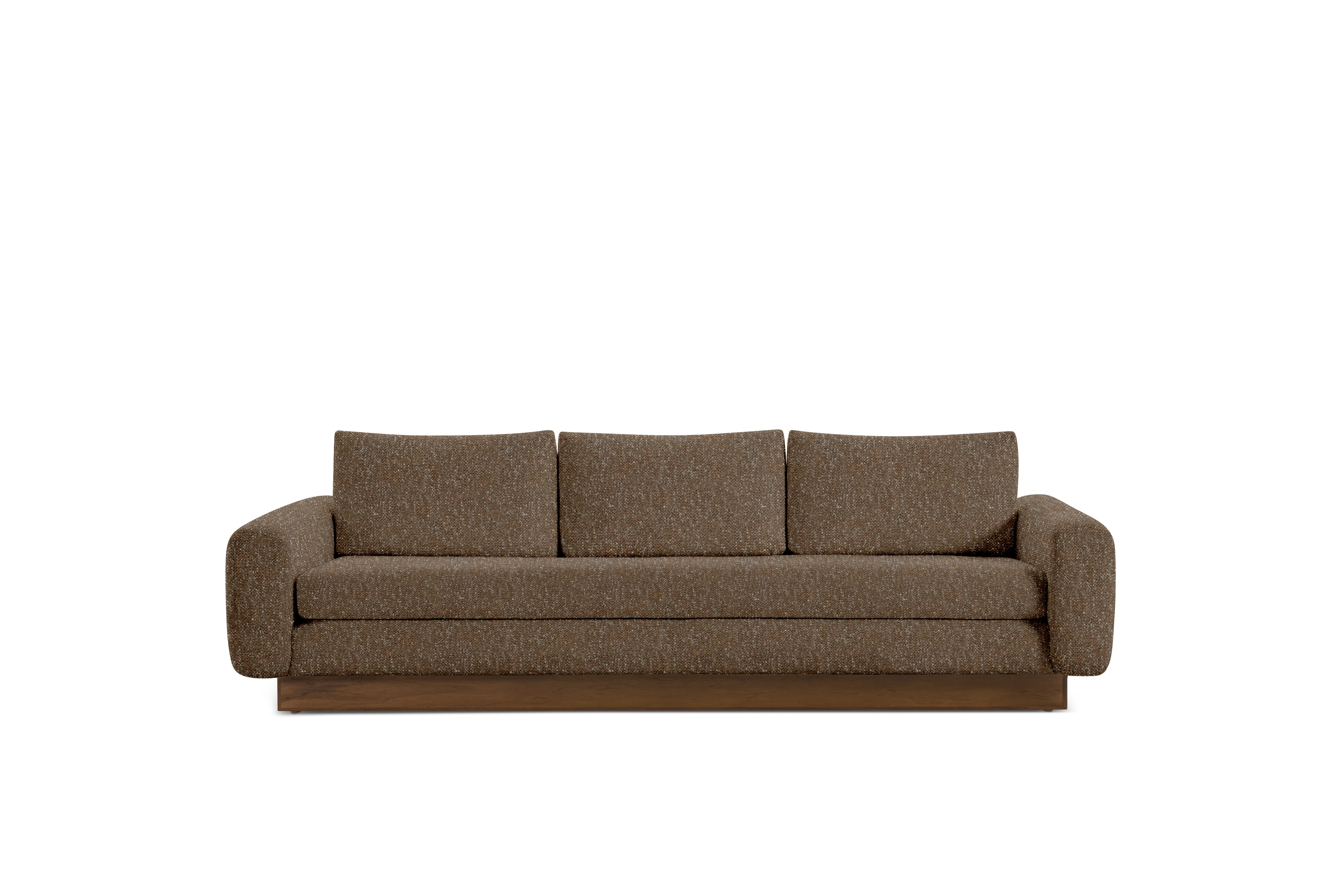 Mesa Sofa - Novato,  Chocolate,  Walnut