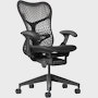 Mirra 2 Chair in Graphite with Graphite Triflex Suspension