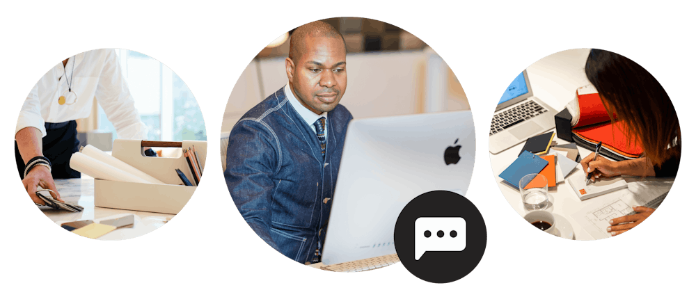 Look for the Chat Icon