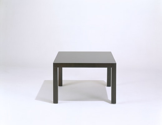 Mies van der Rohe Krefeld Side Table in wenge stained oak finish
